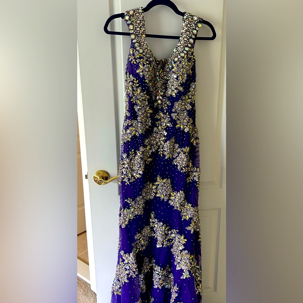 Tony Bowls Pageant dress -size 12, altered to fit size 6-8